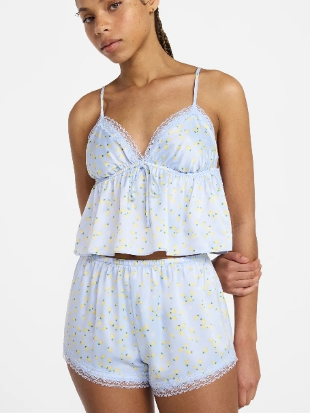 NOBO Short Pj Set Lemon Print Sz XL
